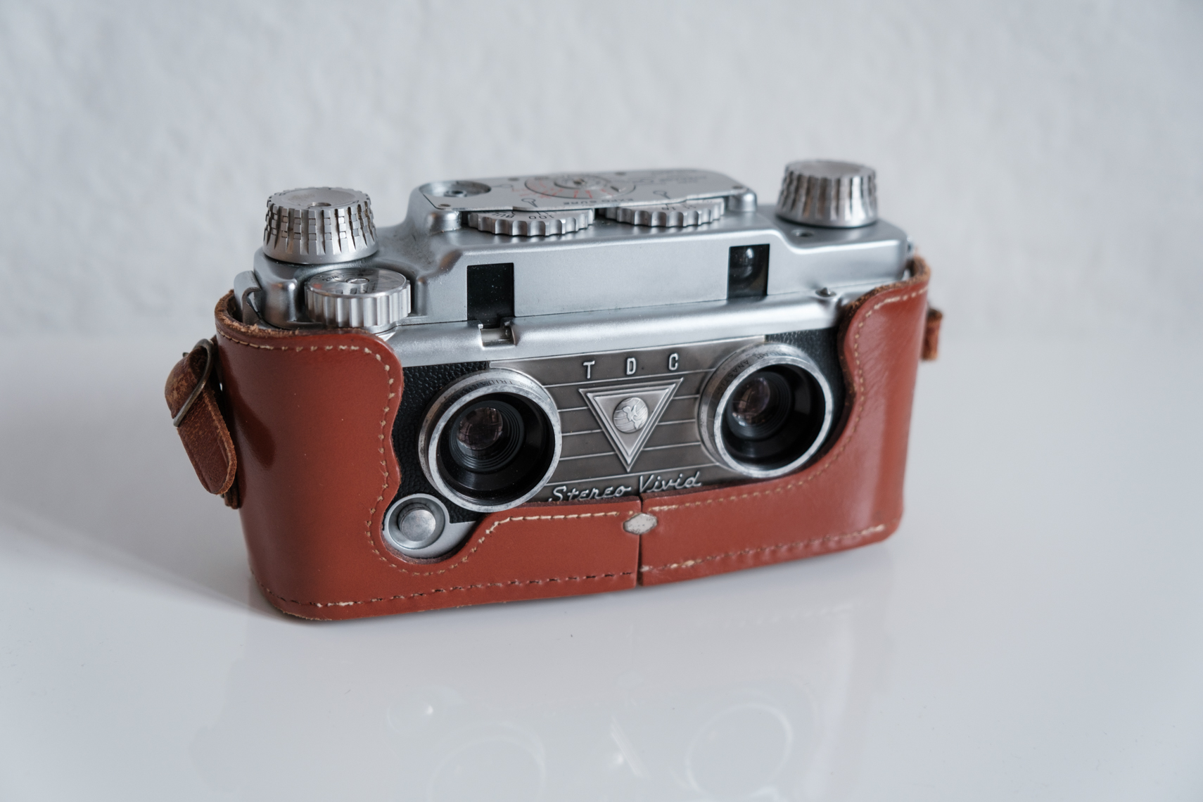 Bell and Howell 35mm stereo camera made in the 1950s.